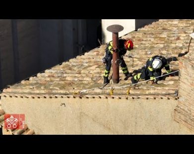 Capela Sistina se prepara para o Conclave