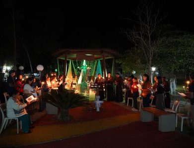 Luz e Fé: Comunidade Santa Isabel da Hungria celebra o Lucernário franciscano no hospital São Julião