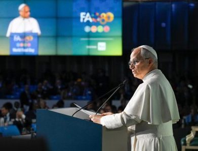 Papa Leão XIV na FAO: vencer a fome é semear a paz