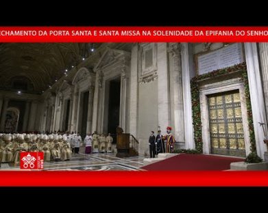 O Papa fecha a Porta Santa: é bom continuar a sermos peregrinos de esperança