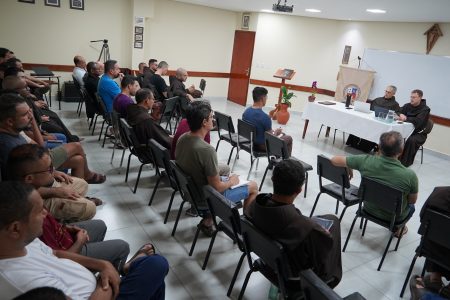 Custódia das Sete Alegrias acolhe o Ministro Geral em visita fraterna