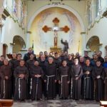 Brasil, Visita do Ministro Geral à Custódia de Nossa Senhora das Sete Alegrias O padre Massimo acolhe com satisfação a profissão solene de três frades.
