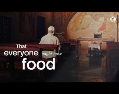 Papa: com milhões de pessoas que passam fome, promover gestos de solidariedade