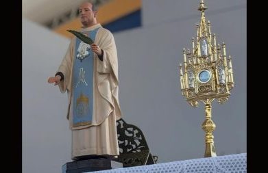 Papa recorda a beatificação de padre Nazareno Lanciotti, no Brasil