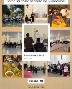 Paróquia Nossa Senhora de Guadalupe realiza Encontro Vocacional para jovens em Cuiabá