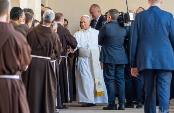 Papa Leão em Santa Maria degli Angeli
