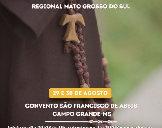 Encontro Vocacional Franciscano de 29 e 30 de agosto de 2026