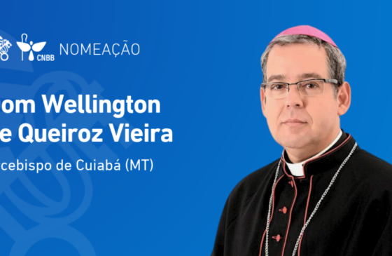 Papa Leão XIV nomeia dom Wellington de Queiroz Vieira arcebispo de Cuiabá (MT)