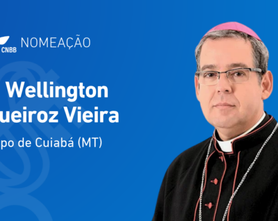 Papa Leão XIV nomeia dom Wellington de Queiroz Vieira arcebispo de Cuiabá (MT)