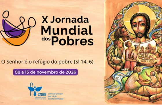 Comissão Sociotransformadora da CNBB disponibiliza material de apoio para a Jornada Mundial dos Pobres