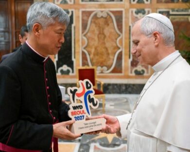 Papa à Igreja na Coreia: apoiar jovens da JMJ de Seul, com Cristo, pela paz e reconciliação