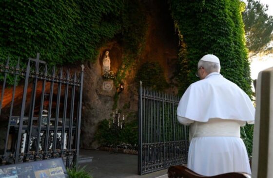 O Papa: redescobrir Maria como pilar do diálogo e caminho para a paz